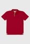 Camisa Polo Infantil Milon Logo Vermelha - Marca Milon