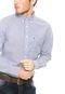Camisa Tommy Hilfiger Regular Fit Texturizada Azul/Branca - Marca Tommy Hilfiger