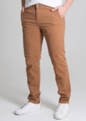 Calça Sarja Sawary Masculina - 277306 - Marrom - Sawary - Marca Sawary