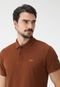 Camisa Polo Colcci Reta Logo Marrom - Marca Colcci