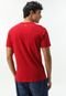 Camiseta Rusty Silk Cut Vermelha - Marca Rusty