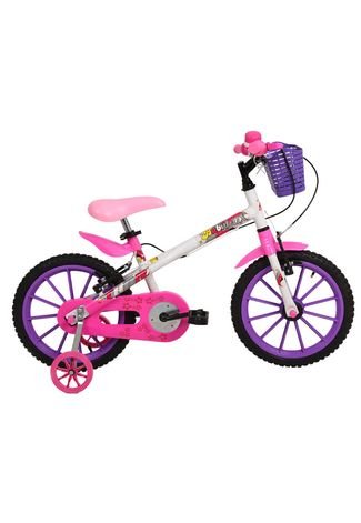 Bicicleta infantil Aro 16 Baby T Branca Athor