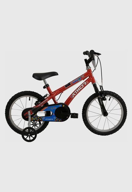 Menor preço em Bicicleta Aro 16 Baby Boy Vermelha Athor Bikes