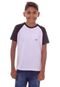 Camiseta HD Juvenil Raglan Estampada Minimal Branca - Marca HD Hawaiian Dreams