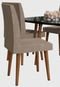 Conjunto de mesa de jantar Jade Preto 1,20x0,90 C/ 4 cadeiras RV Móveis - Marca Rv Móveis