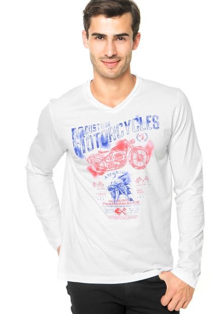 Camiseta Colcci Motorcycles Off White - Marca Colcci