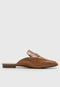 Mocassim Mule Loafer de Couro Caramelo - Marca Jorge Bischoff