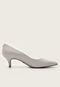 Scarpin Jorge Bischoff de Couro Cobra Off-White - Marca Jorge Bischoff