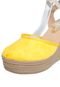 Scarpin FiveBlu Fivela Espadrille Amarelo - Marca FiveBlu