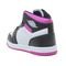 Tênis Sneaker Feminino Cano Alto Leve Macio Treino Academia Preto/Rosa 39 Branco - Marca It Shoes