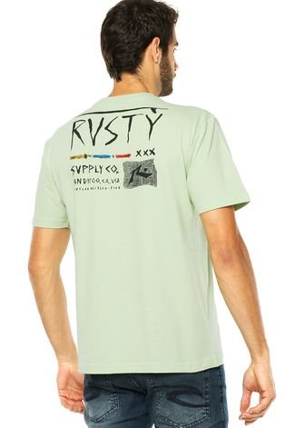 Camiseta Rusty New San Diego Verde