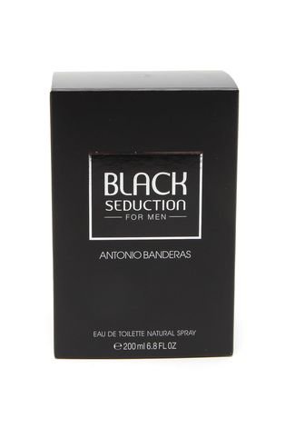 Perfume Seduction In Black Edt Antonio Banderas Masc 200 Ml