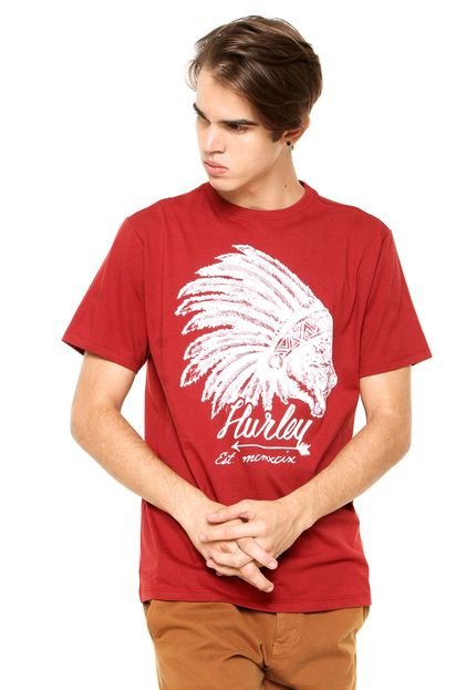Camiseta Hurley Savane One Vermelha - Marca Hurley