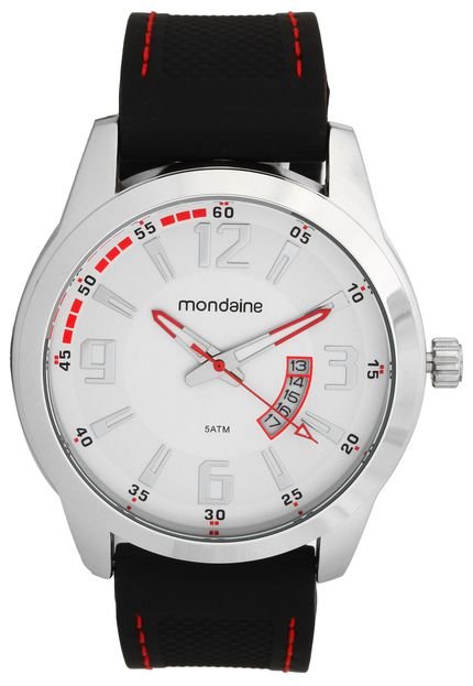 Relógio Mondaine 99073G0MVNI1 Prata/Preto - Marca Mondaine