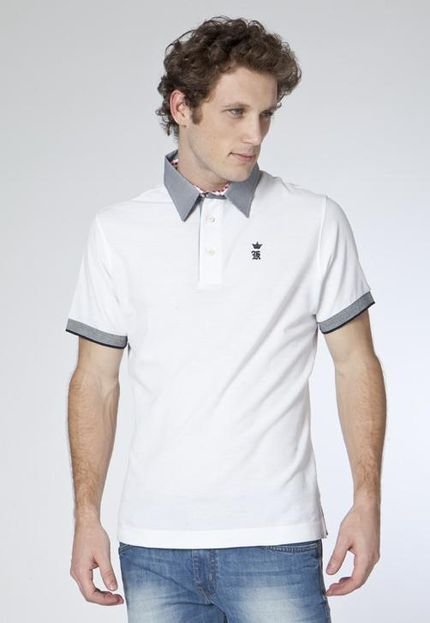 Camisa Polo Sergio K Core Branca - Marca Sergio K