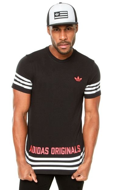 Camiseta adidas Originals Street Grp Preta - Marca adidas Originals