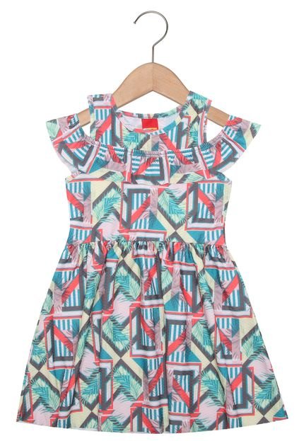 Vestido Kyly Menina Verde - Marca Kyly