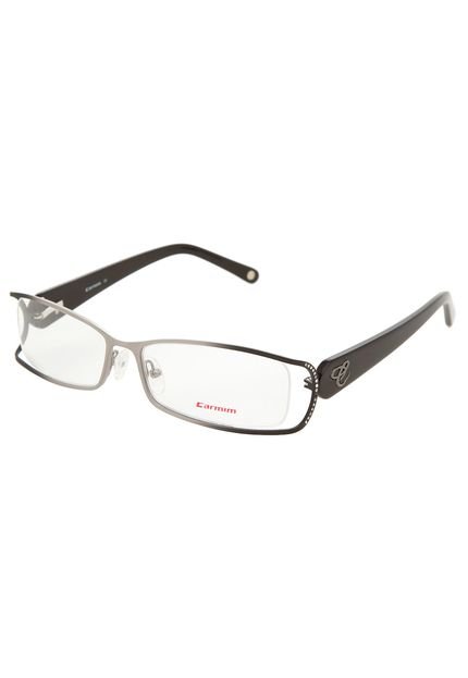 Armação Óculos de Grau Carmim Prata - Marca Carmim