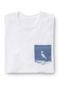 Camiseta Infantil Bolso Sb Pica Pau Nuvem Reserva Mini Branco - Marca Reserva Mini