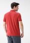 Camisa Polo Aramis Reta Gola Canelada Vermelha - Marca Aramis