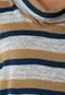 Blusa Stripes Glam Cinza - Marca Mercatto