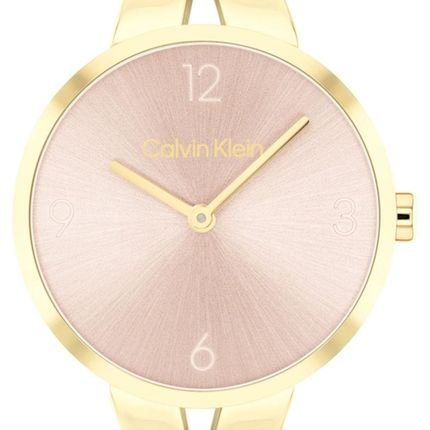 Relógio Calvin Klein Feminino Aço Dourado 25100027 - Marca Calvin Klein