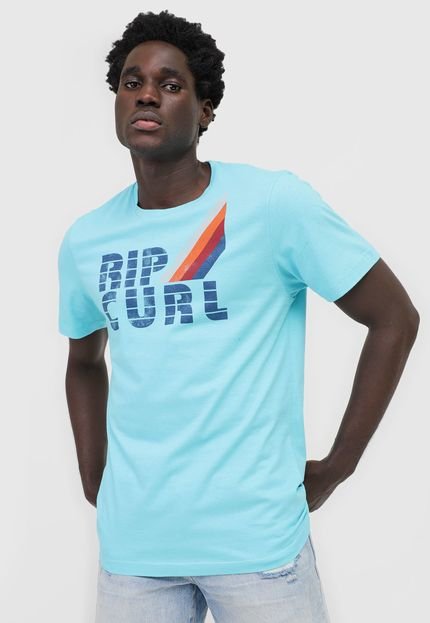 Camiseta Rip Curl Surf Revival Crew Azul - Marca Rip Curl