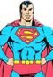 Cofre Urban DC Superman Character Azul - Marca Urban
