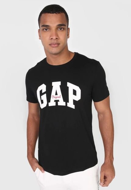 Camiseta GAP Logo Preta - Marca GAP