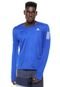 Camiseta adidas Performance Response LS Azul - Marca adidas Performance