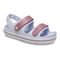 Sandália crocs crocband cruiser sandal k dreamscape/cassis Azul - Marca Crocs