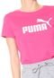 Camiseta Puma Logo Pink - Marca Puma