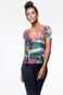 Blusa Estampa Floral - Marca 101 Resort Wear