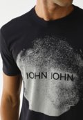 Camiseta John John Regular Estampada Preta - Marca John John