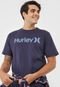 Camiseta Hurley O&O Solid Azul-Marinho - Marca Hurley