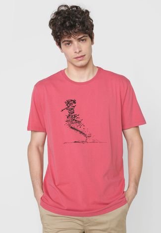 Camiseta Reserva Morcegos Rosa