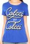 Blusa Colcci Estampada Azul - Marca Colcci