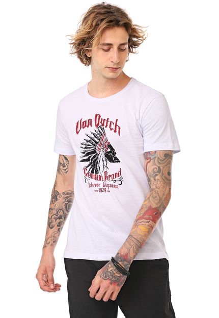 Camiseta Von Dutch Genuine Brand Branca - Marca Von Dutch 