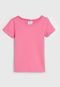 Blusa Malwee Kids Infantil Lisa Rosa - Marca Malwee Kids