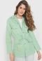 Jaqueta Parka Forever 21 Bolsos Verde - Marca Forever 21