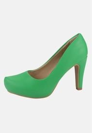 Zapato Fashion-96 Plataforma Verde Chalada