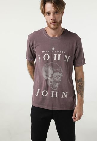 Camiseta John John Caveira Glossy Masculina – QVML