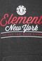 Moletom Element New York Cinza - Marca Element