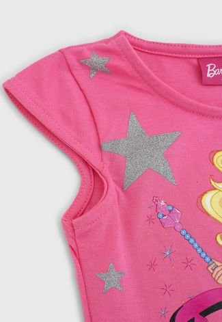 Vestido Fakini Infantil Barbie Rosa - Compre Agora