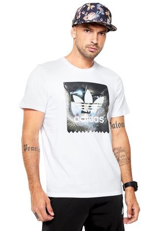 Camiseta adidas Skateboarding Black Bird Branca
