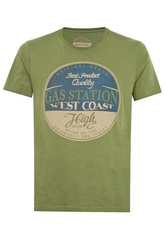 Camiseta West Coast High Verde