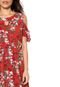 Vestido FiveBlu Curto Off Shoulder Vermelho - Marca FiveBlu