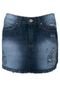 Saia Jeans Spezzato Stelenes Azul - Marca Spezzato