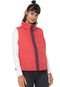 Colete Puffer Timberland Dupla Face Mount Kelsey Roxo/Coral - Marca Timberland