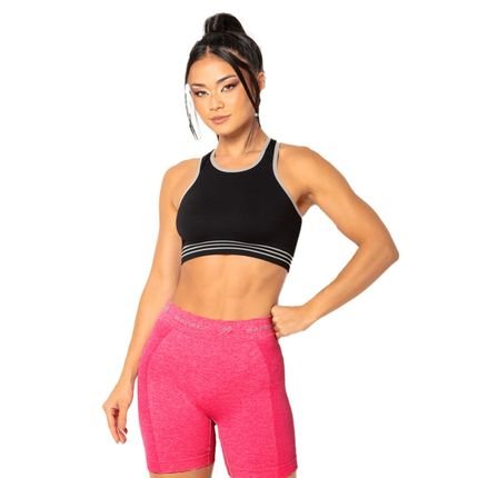 Short Fitness Feminino Academia Sem Costura Mormaii Original  Rosa - Marca Trifil